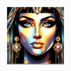 Cleopatra Portrait Artwork 141 Canvas Print