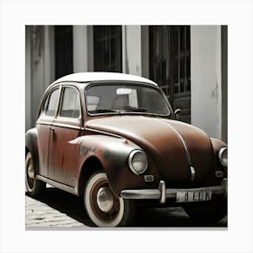 Vw Beetle Canvas Print