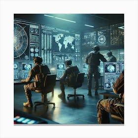 Intelligence Gathering 1024x1024 Canvas Print