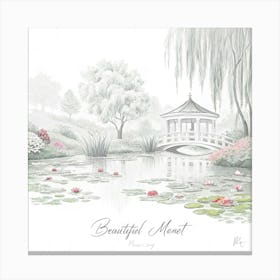 Beautiful Pond Canvas Print