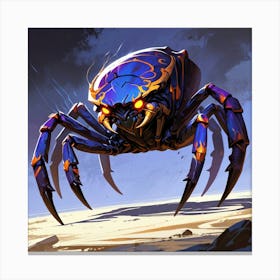 Spider Creature 1 Canvas Print