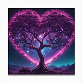 Heart Tree 9 Canvas Print