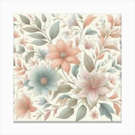 Floral Pattern 4 Canvas Print