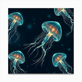 Jellyfish 14 Canvas Print