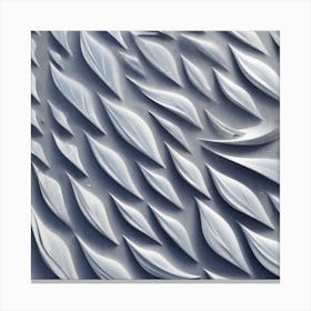 Abstract Pattern Of Leaves Canvas Print