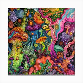 Psychedelic Painting Canvas Print