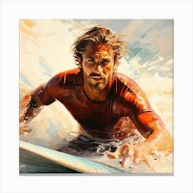 Surfer 8 Canvas Print