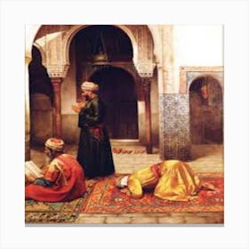 Islamic Prayer Canvas Print