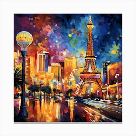 Las Vegas Canvas Print