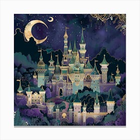 Disney Castle 2 Canvas Print