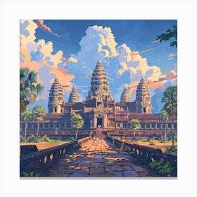 Angkor Temple Canvas Print