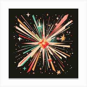 Starburst 4 Canvas Print