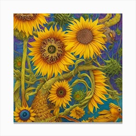 Sunflowers 10 Canvas Print