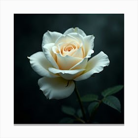 White Rose 1 Canvas Print