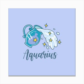 Aquarius Canvas Print