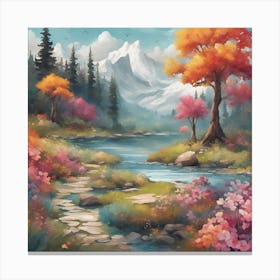 Autumn Forest Canvas Print