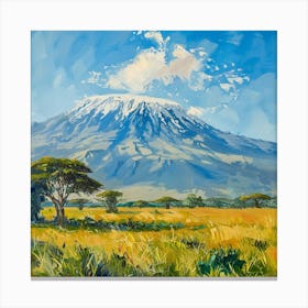 Mt Kilimanjaro 1 Canvas Print