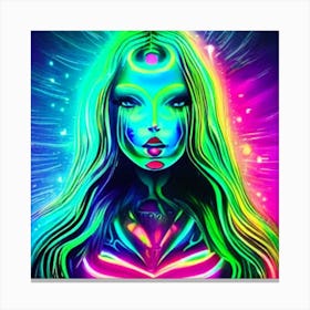 Psychedelic Art Canvas Print