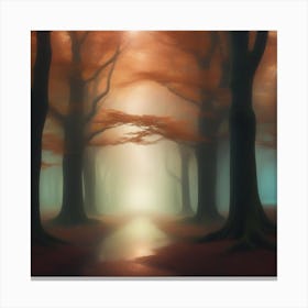 Mystical Forest Retreat 10 Canvas Print