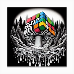 Rubik'S Cube 3 Canvas Print