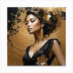 Asian Beauty 2 Canvas Print