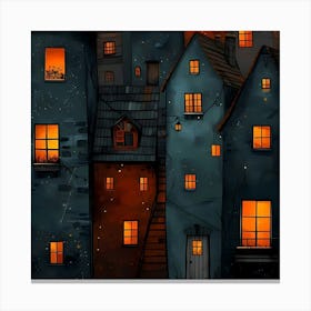 Night City Canvas Print