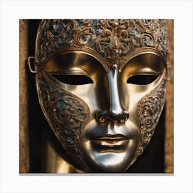 Venetian Mask Canvas Print