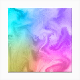 Rainbow Abstract Canvas Print