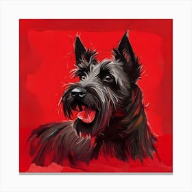 Scottish Terrier 1 Canvas Print