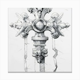 Cross Of St Michael Canvas Print