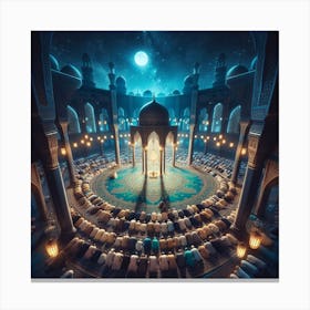 Islamic Mosque 6 Canvas Print
