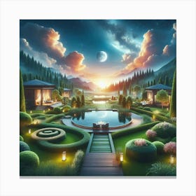 Create Relaxing Spaces Through Landscapes (1) Canvas Print