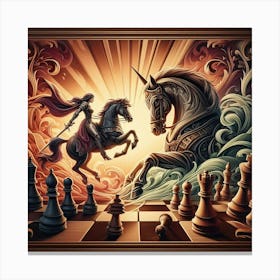 Chess6 Canvas Print