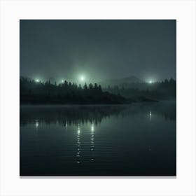 Night In The Woods 1 Canvas Print