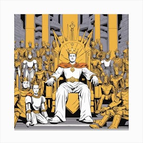 Throne 1 Canvas Print