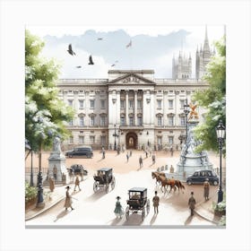 Buckingham Palace Canvas Print