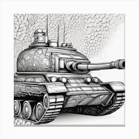Tiger Tank Canvas Print
