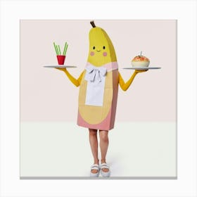 Banana Costume Canvas Print