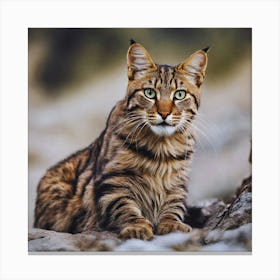 Lynx Cat Canvas Print