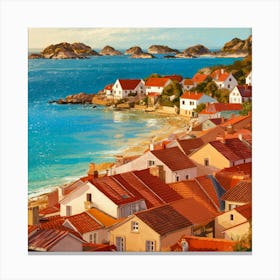 House On The Beach 1 Canvas Print