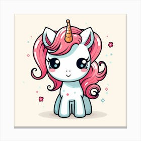 Cute Unicorn, Cute Unicorns, Cute Unicorns, Cute Unicorns, Cute Canvas Print