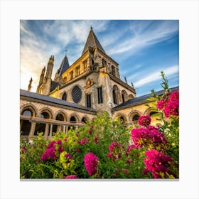 Cathdrale's Garden Canvas Print