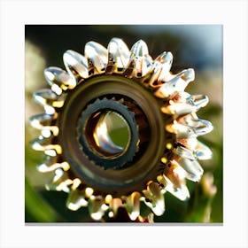 Gear Wheel Canvas Print