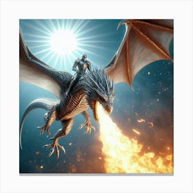 Game Of Thrones Dragon Canvas Print