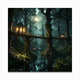 Fairytale Forest 24 Canvas Print