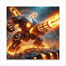 Converted Devastator Image 3 Retry Canvas Print