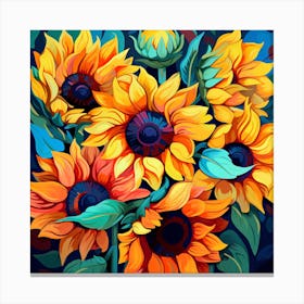 Sunflowers 1 Canvas Print