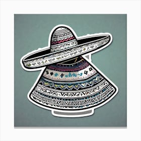 Mexican Hat 4 Canvas Print