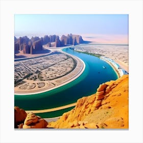 Beautiful Wadi Wadi Canvas Print