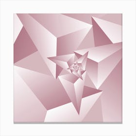 Geometric Triangle Modern Interior Canvas Print